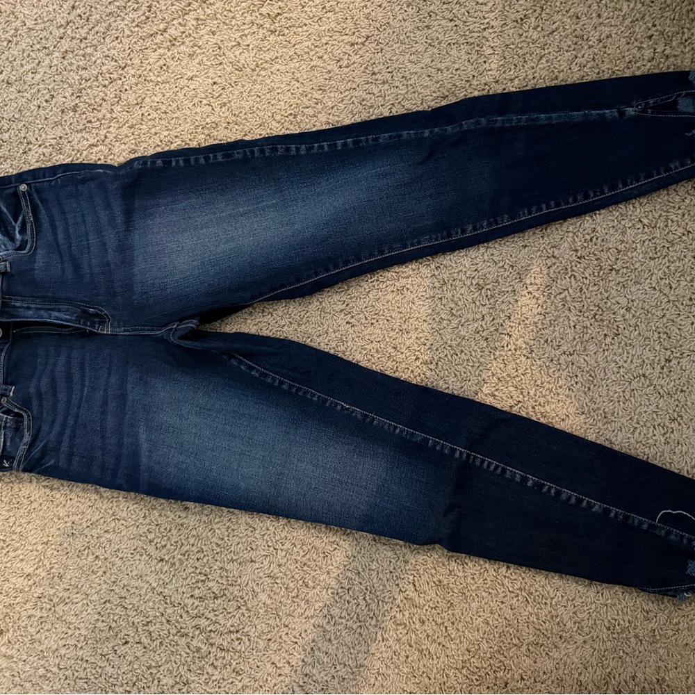 KanCan Medium and Dark Blue Denim Jeans